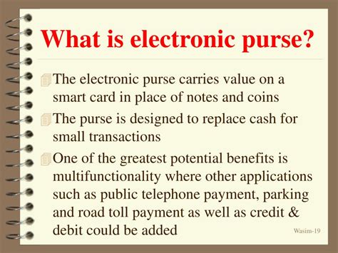 what is electronic purse